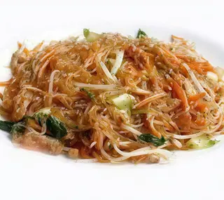 Spaghetti di soia con vitello