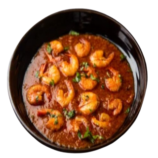 gambas con salsa picante