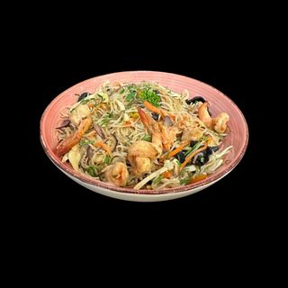 Massa Fina com Camarão