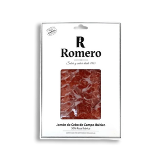 Jamón Cebo De Campo Ibérico 50% Loncheado, 80 Gr.
