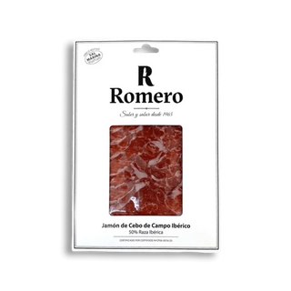 Jamón Cebo De Campo Ibérico 50% Loncheado, 80 Gr.
