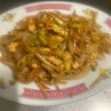 Tallarines Frito Con Pollo