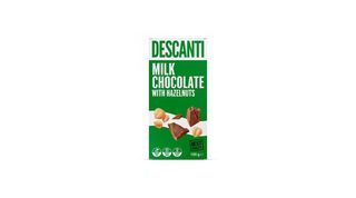Descanti milk chocolate with hazelnuts 100g