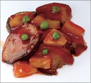 220. Anatra in salsa agrodolce