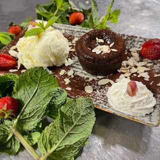 Lava cake - cu inghetata