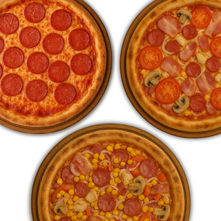 Барбекю Бум + Міт Ловерс + Пепероні (480г/510г/350г)