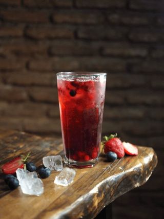 კენკრის ლიმონათი / Lemonade berries