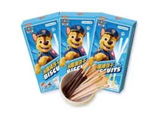 Yizhi Paw Patrol Coated Sticks Milk Flavor