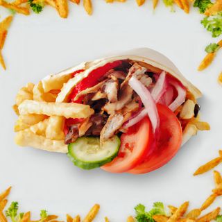 Голям дюнер с двойно месо + Pepsi