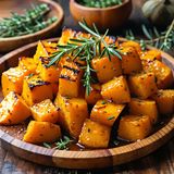 Печена тиква с мед и орехи (220г)