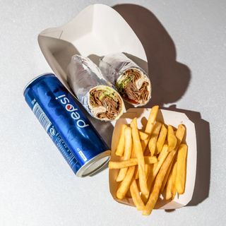 Durum + patatas + bebida