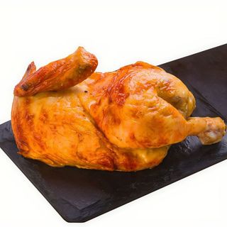 1/2 pollo asado