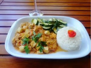 Caril de Manga com Tofu