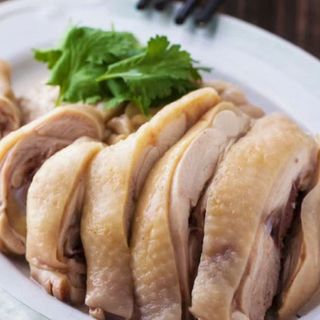 7. Pollo hervido al estilo chino