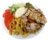 Арабска пилешка порция + Кока Кола (500мл) 