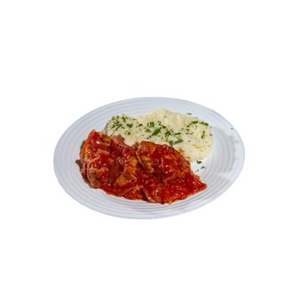 Ostropel de pui cu piure