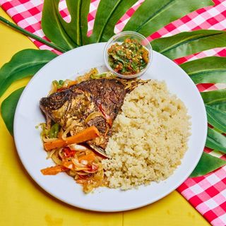 1/2 Poisson Tilapia Sauté