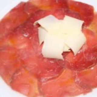 Carpaccio De Solomillo Al Queso Parmesano