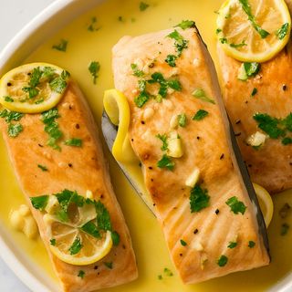 Saumon Au Beurre Citronné