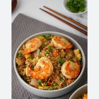 Arroz Frito Con Gamba/Prawn rice
