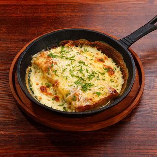 Lasagna cu somon și spanac 