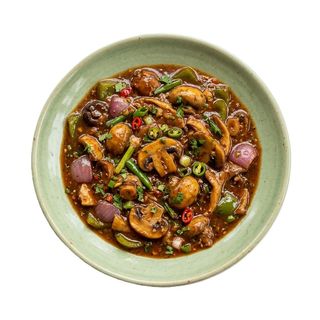 Mushroom Chilli Dry / Gravy