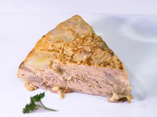 Porció Truita De Patata I Ceba