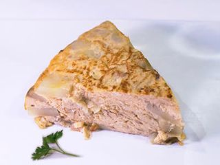 Porció Truita De Patata I Ceba