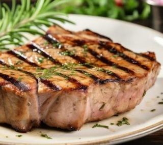 ხბოს სტეიკი გრილზე