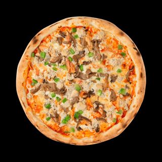 Пицца из половинок "Куриная" (30 см).