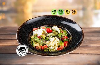 Mr.Fit Баланс салата с авокадо и котидж