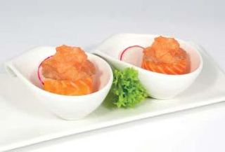 66. Gunkan spicy salmone - 2 pezzi