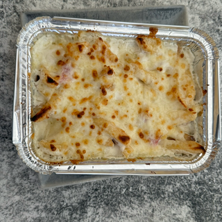 16. Patatas Gratinado Jamón york