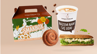 Smakbox z bagietką i pączkiem