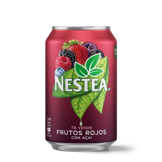 Nestea Té Verde Frutos Rojos lata 330 ml.