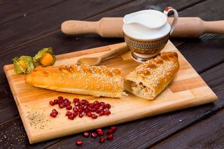 Шашлык в тесте