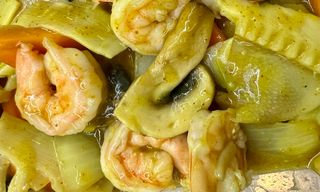 B3 - Gambas com Caril