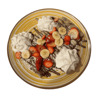 Crepe Nutella Banana e Morango