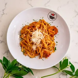 Prawns Linguini