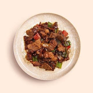 235. Teppanyaki gyuniku en pimienta negra