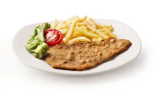 Escalopa De Ternera A La Milanesa