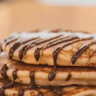 Pancakes de fruites i Nutella
