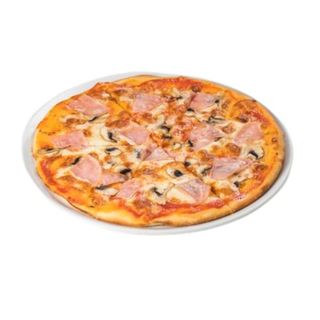 Pizza Jamón Y Champiñones Mediana (28  cm.)