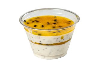 Маракуя-кокос у склянці без лактози та глютену (130г)