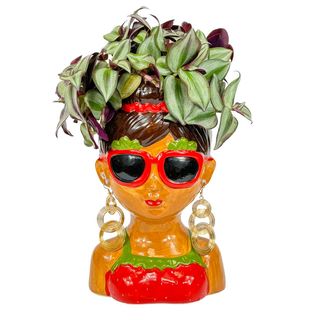 Macetero chica fresa (25cm) con planta según disponibilidad