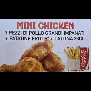 Menu mini chicken