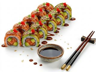 Umi no Iro salmon roll 5 szt (250g)