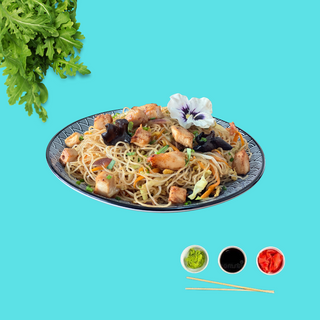 Massa Fina com Frango