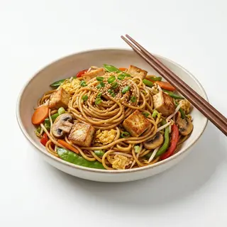 Kweyteow goreng sayur (Veg)