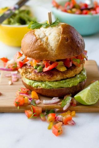 Chicken Avocado Burger